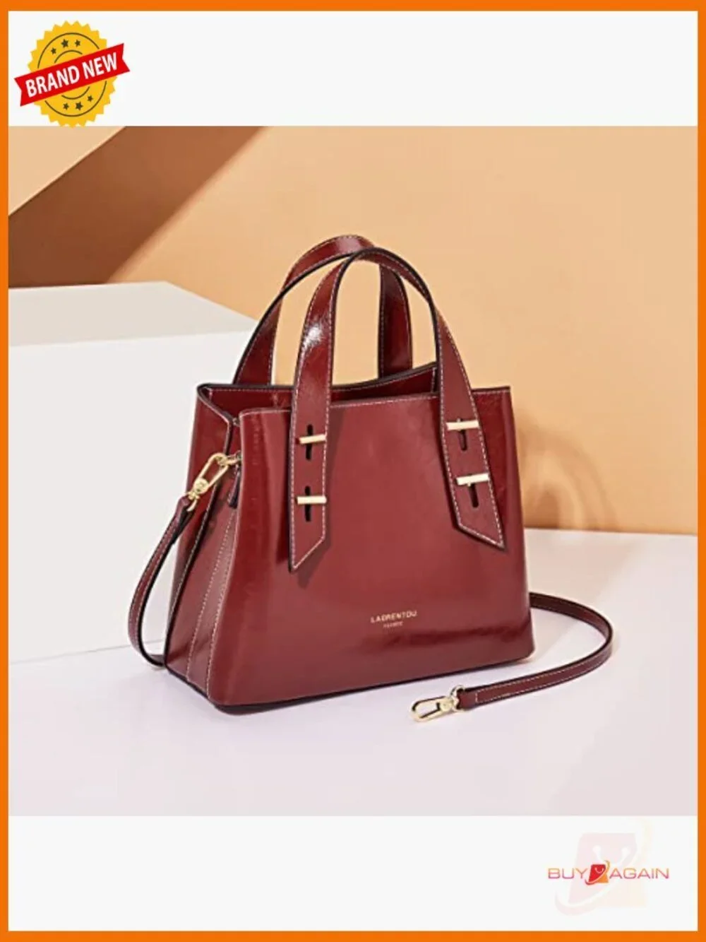 Genuine Leather Hobo Satchel Top-handle Shoulder Tote Purse Crossbody Handbag